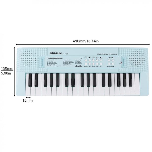 37-49-54-61 key electronic keyboard with microphone