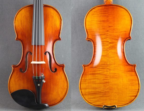 4/4 violin with case and bow