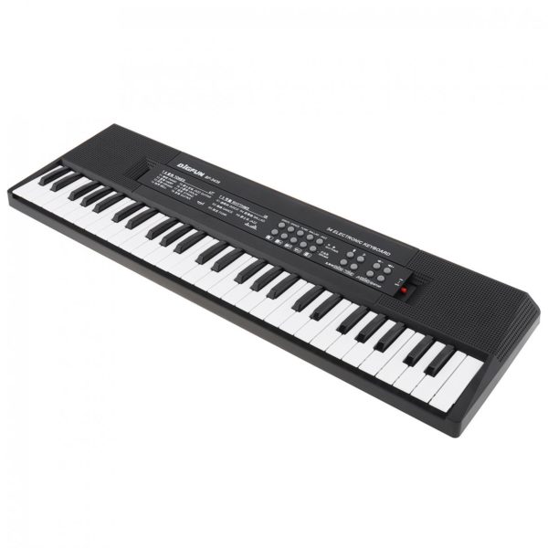 54 key electronic keyboard with microphone