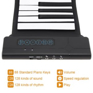 88 Key Electronic Keyboard USB & MIDI Port