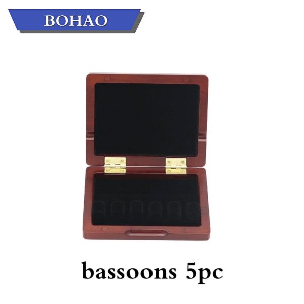 maple wood bassoon reed case