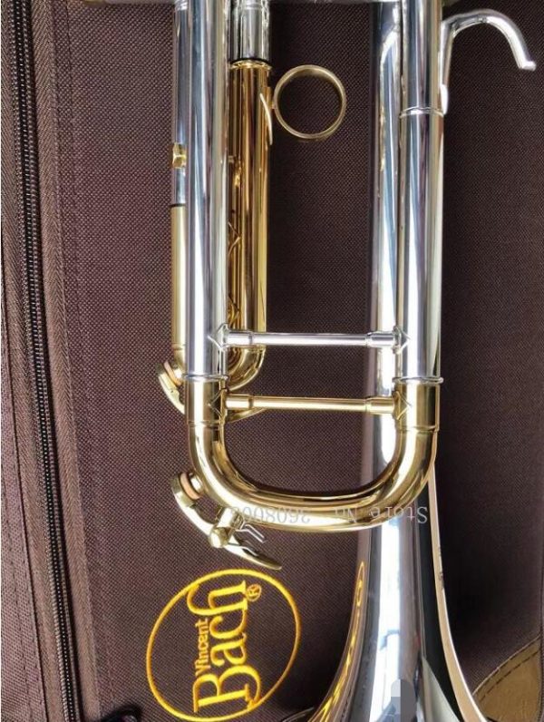 bach Bb silver plated trumpet