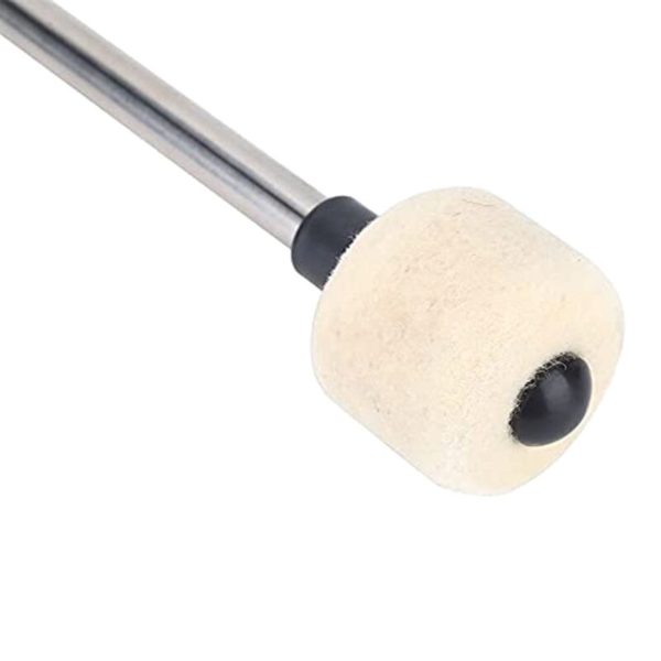 bass drum mallet with s/s handle