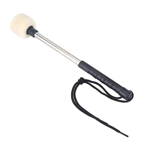 bass drum mallet with s/s handle