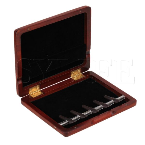 5 reed solid wood bassoon reed case