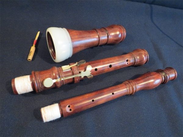 baroque style rosewood oboe