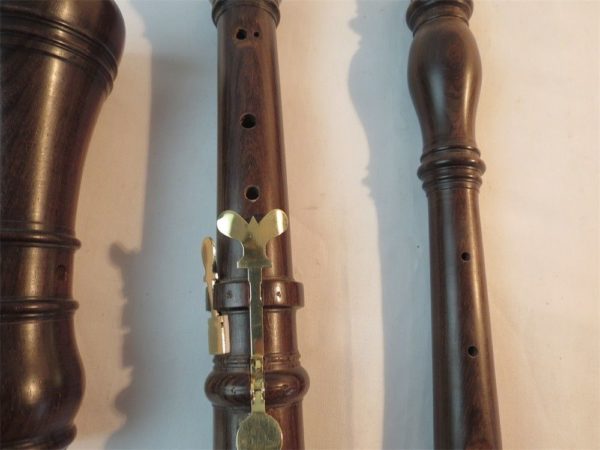 german baroque style rosewood oboe