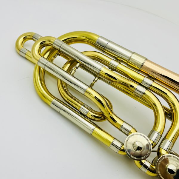 Bb/F trombone double piston