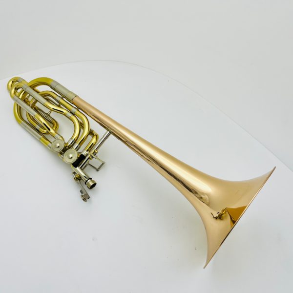 Bb/F trombone double piston