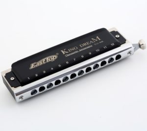 12 hole c key professional chromatic harmonica
