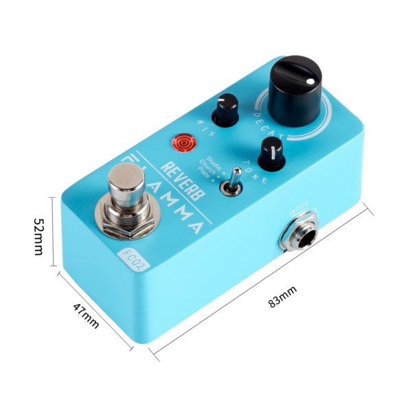 FC02 reverb effect electric guitar pedal