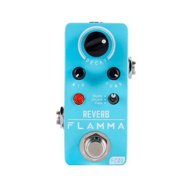 FC02 reverb effect electric guitar pedal