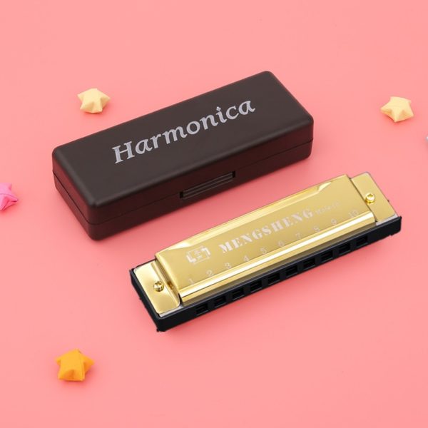 c key 10 hole c tone diatonic harmonica