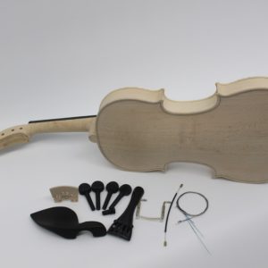 High-Quality Factory Unfinished White Violin