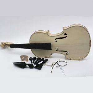 High-Quality Factory Unfinished White Violin