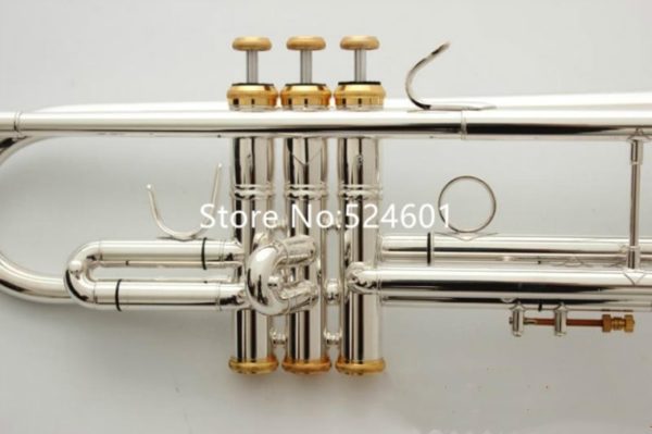 LT180S-37 Bb silver plated trumpet with case