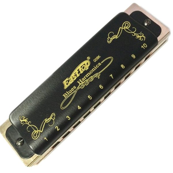 T008K diatonic 10 hole blues harmonica