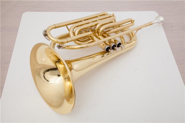 Bb marching trombone with hard case