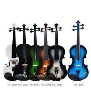 4/4 colourful student acoustic violin