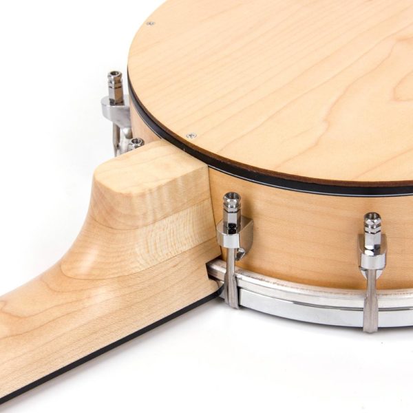 23" 4 string maple wood banjo