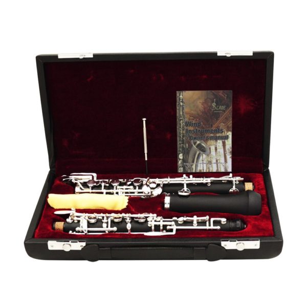 oboe c key and case