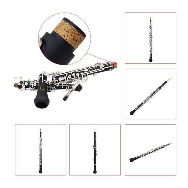 professional c key oboe and case