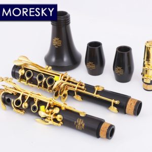 Clarinet Bb Tube 17 Keys with Case