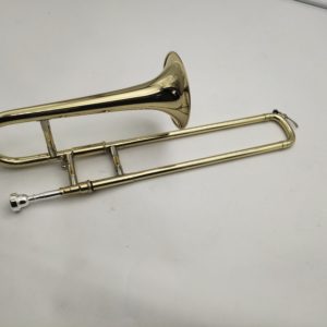 B Flat Trombone with Case and Gloves