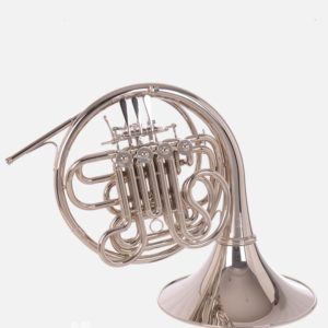 Bach French Horn Four-Key Bb/F Tone with Mouthpiece Case