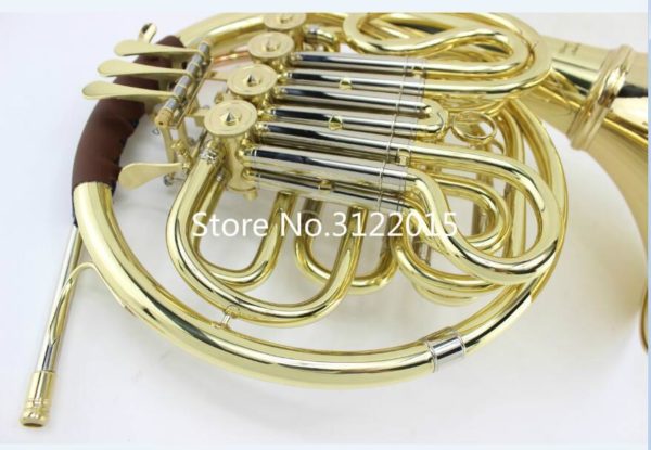 french horn double 4 keys Bb/F with mouthpiece case