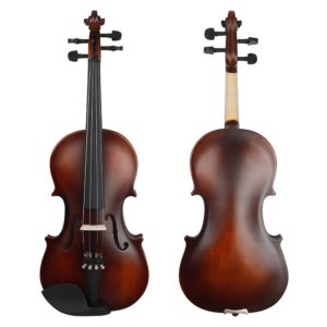 4/4 Solid Wood Natural Acoustic Violin