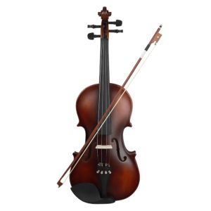 4/4 Solid Wood Natural Acoustic Violin