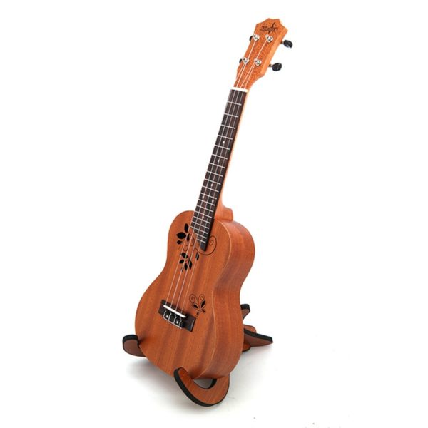 23" 4 string 17 fret electric ukulele with eq pickup