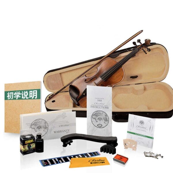 christina violin V02 4/4, 1/2 italian stradivarius