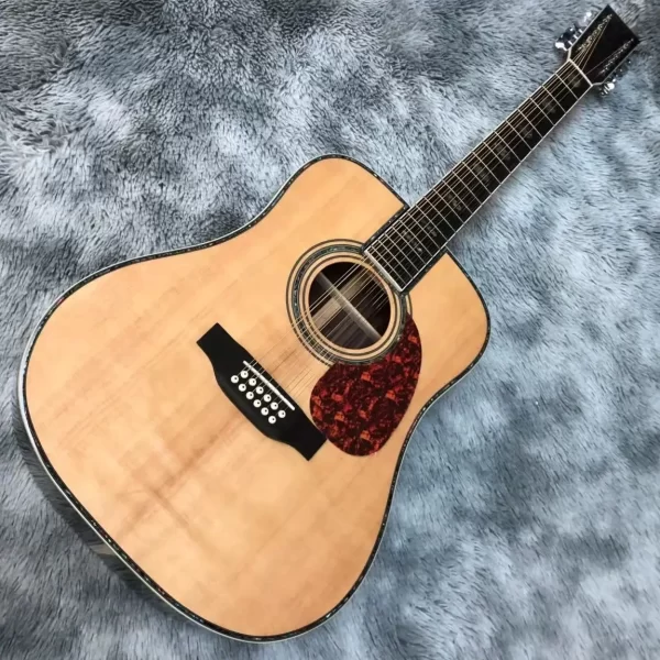 41" D45 series 12 string acoustic guitar