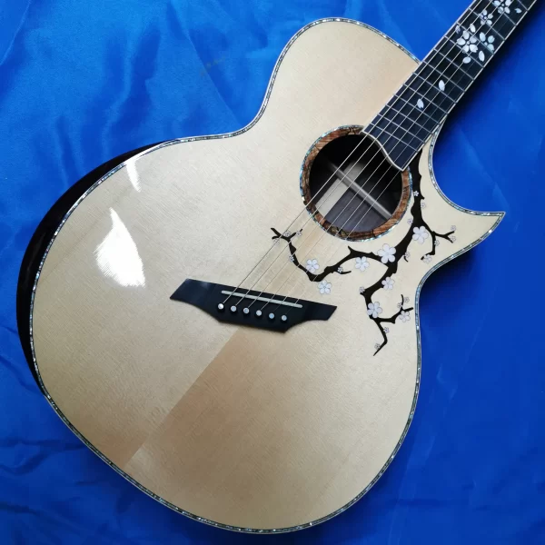 42" cherry blossom series acoustic guitar