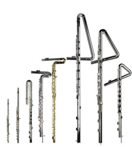different types of flute