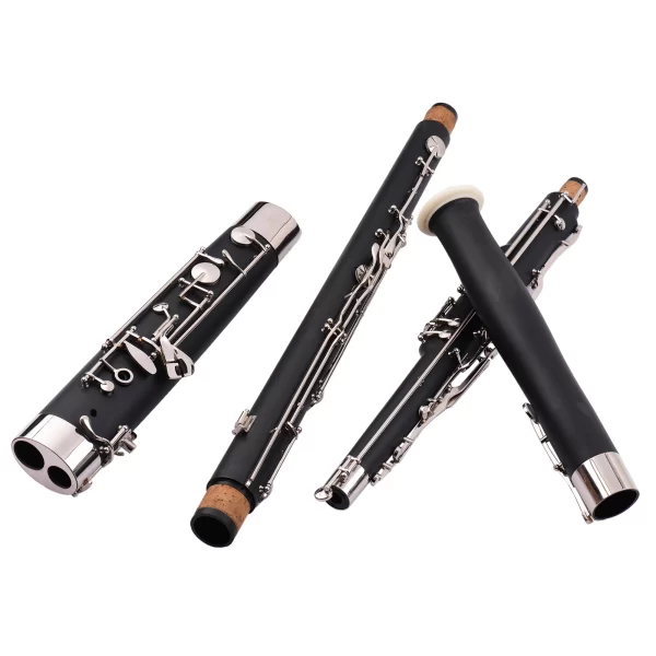 Professional C-Key Nickel-Plated Bassoon with Accessories