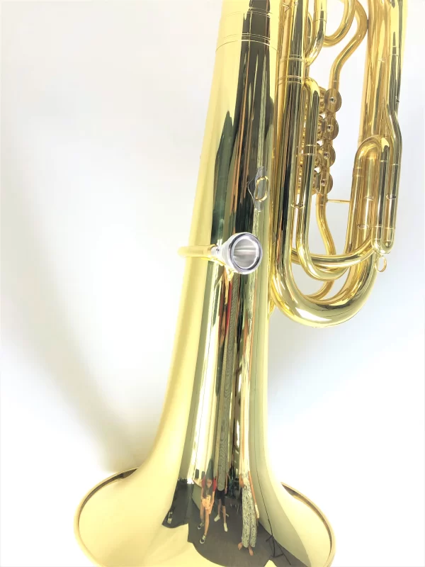 Brass Gold Lacquer Bb 4 Valve Tuba