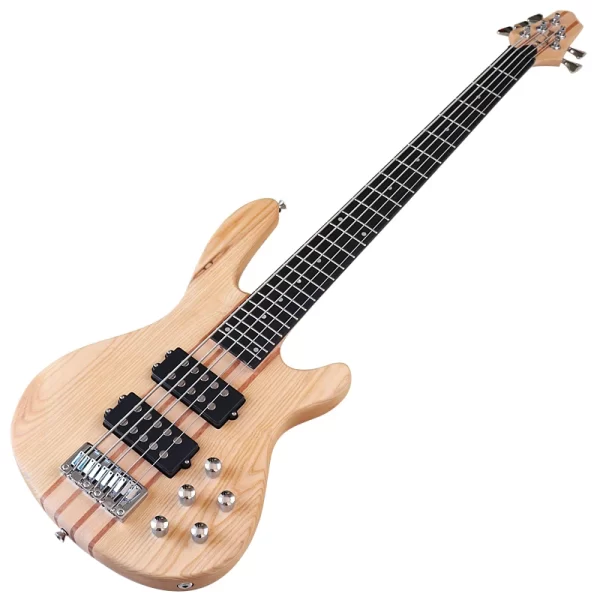 Active Electric 43-inch 24-Frets 5-String Bass Guitar