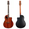 6-String 41-inch Round Back Ovation Electric Acoustic Guitar