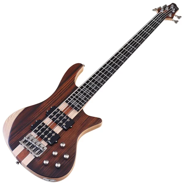 Active Electric 43-inch 24-Frets 5-String Bass Guitar