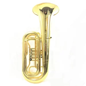 Brass Gold Lacquer Bb 4 Valve Tuba