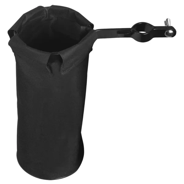 Drumstick Holder Cylindrical Oxford Cloth Bag with Metal Clip