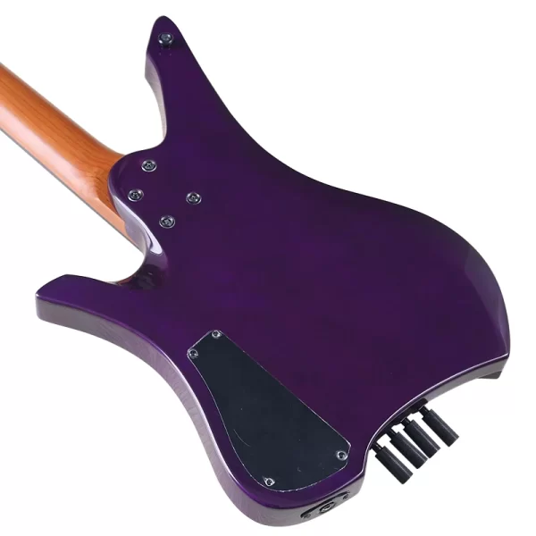 39-Inch 24-Frets 4-String Headless Electric Bass Guitar