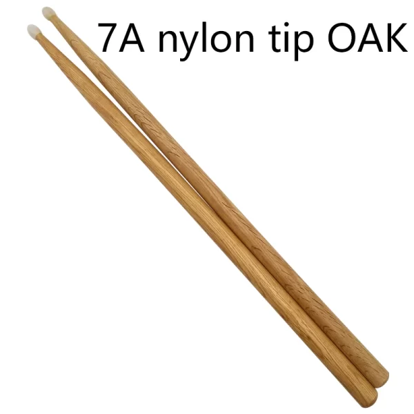 2B 5B 5A 7A Oak Drumstick 5B 7A Maple Drumstick with Nylon Tip