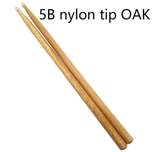 2B 5B 5A 7A Oak Drumstick 5B 7A Maple Drumstick with Nylon Tip