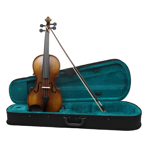 Acoustic Viola with Case Bow Rosin Strings Shoulder Rest