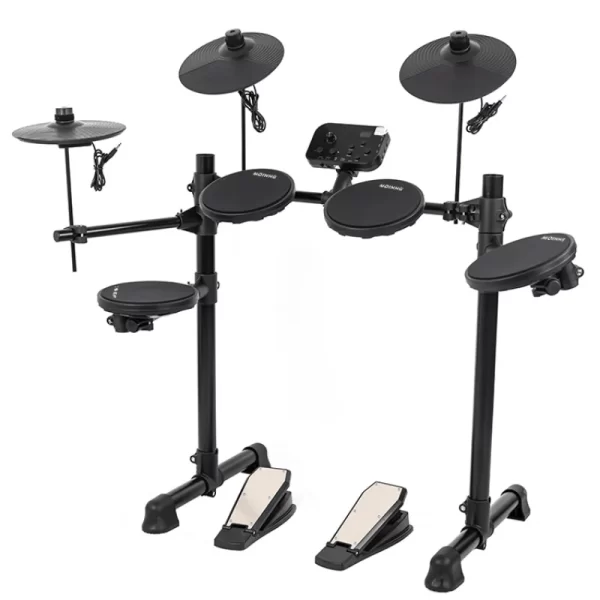 Electronic Drum Set 5 Drums 3 Cymbals 180 Tones USB MIDI