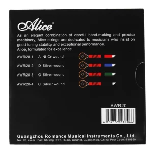 Alice AWR20 16″ Viola String Set